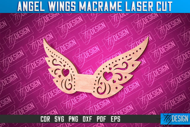 Angel Wings SVG Design | Angel SVG Design SVG Fly Design 