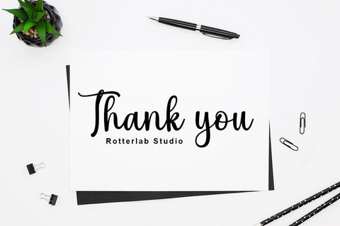 Angela Script Font Rotterlab studio 