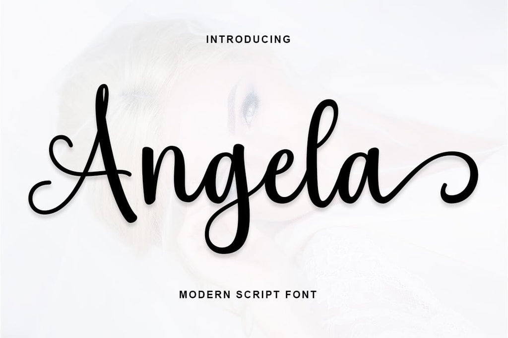 Angela Script Angela Script - So Fontsy