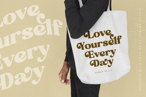 Angelic Pearl - Retro Serif Font Font Letterena Studios 