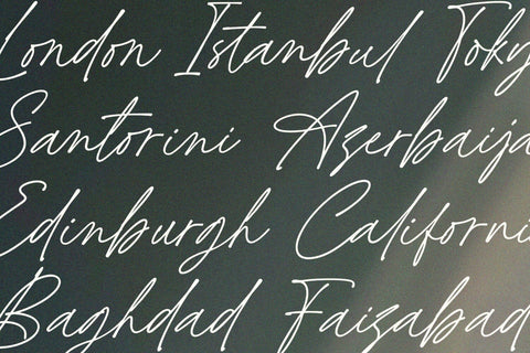 Angellica Signature - Handwritten Script Font Font Subectype Studio 