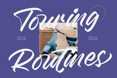 Angeloy Bartesu - Bold Handwritten Font Font Letterena Studios 