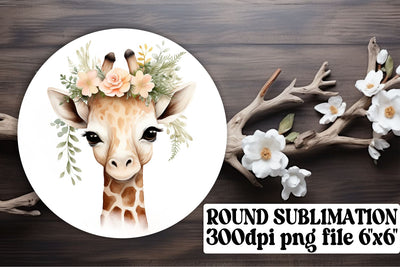 Animal Circle Decor Sublimation afrosvg 