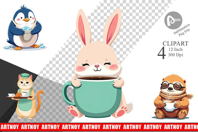 Animal Finest Brew Clipart Sublimation artnoy 