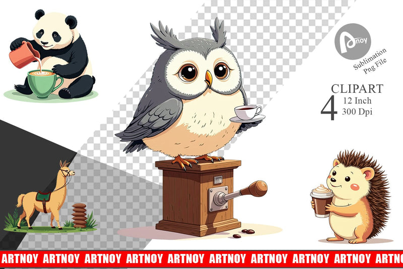 Animal Finest Brew Clipart Sublimation artnoy 
