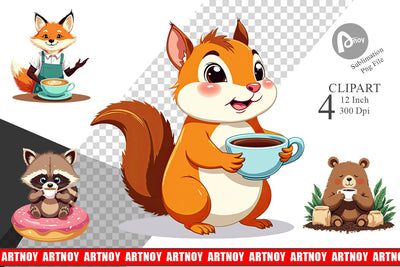 Animal Finest Brew Clipart Sublimation artnoy 