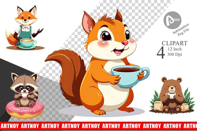 Animal Finest Brew Clipart Sublimation artnoy 