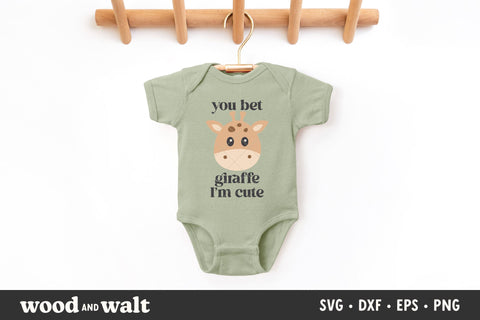 Animal Friends Baby SVG Bundle | Newborn Onesie Bundle SVG Wood And Walt 