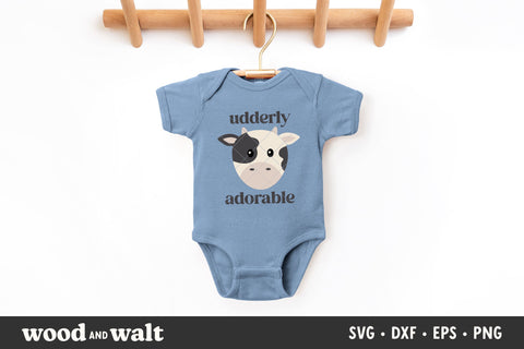 Animal Friends Baby SVG Bundle | Newborn Onesie Bundle SVG Wood And Walt 