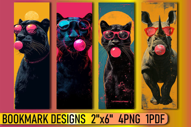 Animal Friends & Bubble Gum Joy Sublimation afrosvg 