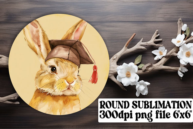 Animal Graduation Circle Sublimation Artwork keychain Sublimation afrosvg 