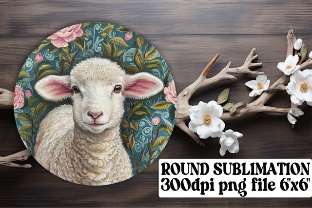 Animal-Inspired Floral Fauna Keychain Collection Sublimation afrosvg 