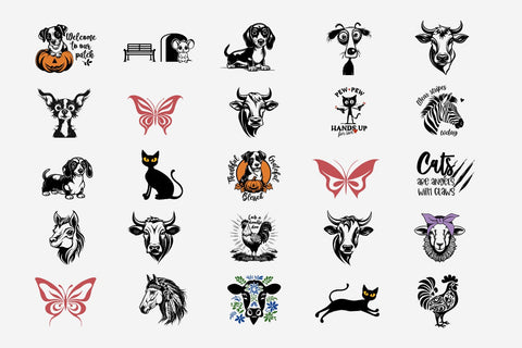 Animal Kingdom bundle SVG Boertiek 