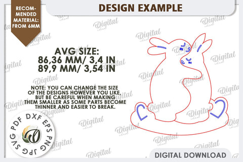 Animal Puzzles Laser Cut Bundle. Animal Family Puzzles SVG SVG Evgenyia Guschina 