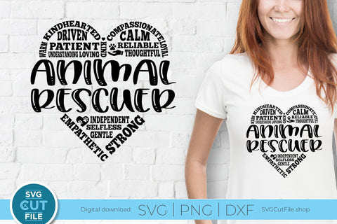 Animal rescuer svg, adopt svg, foster svg, rescue svg, humane shelter, adoption, dog or cat, furbaby, furbabies svg, pet adoption, subway art SVG SVG Cut File 