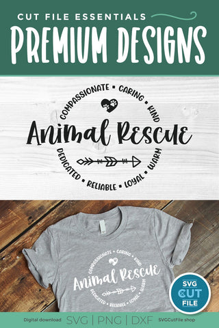 Animal rescuer svg, adopt svg, foster svg, rescue svg, humane shelter, adoption, dog or cat, furbaby, furbabies svg, pet adoption SVG SVG Cut File 