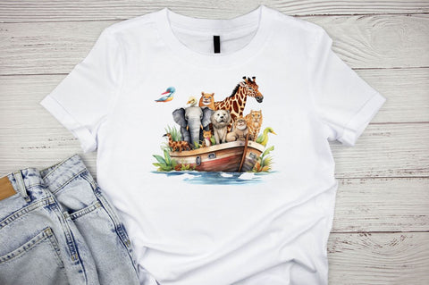 Animal Safari Watercolor Clipart Bundle Sublimation Designangry 