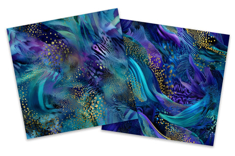 Animal Shimmers Digital Paper Pack Sublimation BijouBay 