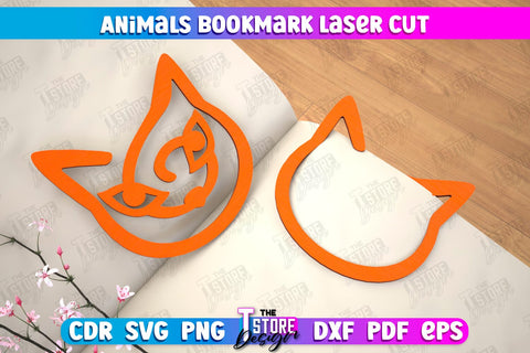 Animals Bookmark | Book Lover | Book Marker | Page Holder | Paperclip | CNC File SVG The T Store Design 
