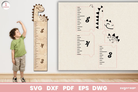 Animals Growth Chart Rulers SVG SvgOcean 