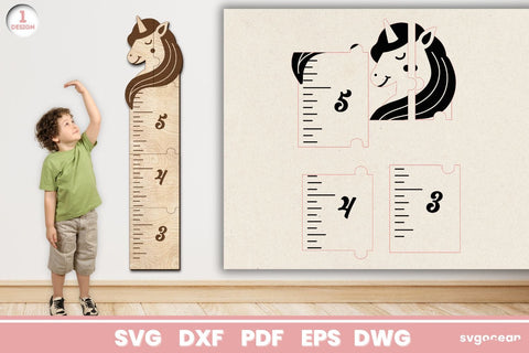 Animals Growth Chart Rulers SVG SvgOcean 