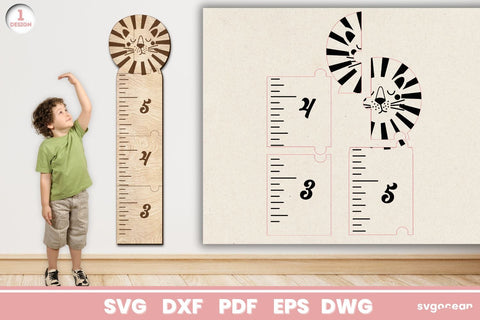 Animals Growth Chart Rulers SVG SvgOcean 