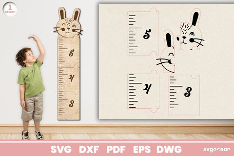 Animals Growth Chart Rulers SVG SvgOcean 