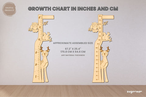 Animals Height Chart Bundle SVG SvgOcean 