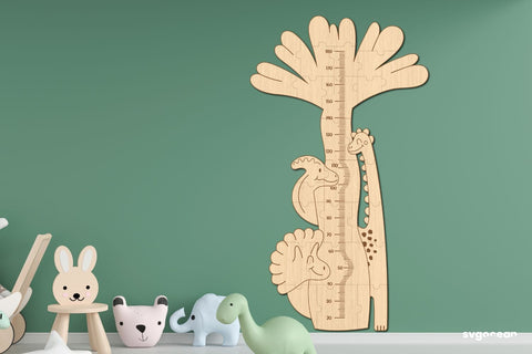 Animals Height Chart Bundle SVG SvgOcean 