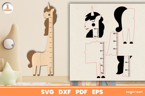 Animals Height Charts Bundle SVG SvgOcean 