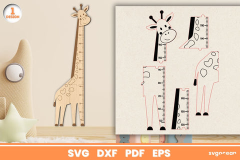 Animals Height Charts Bundle SVG SvgOcean 