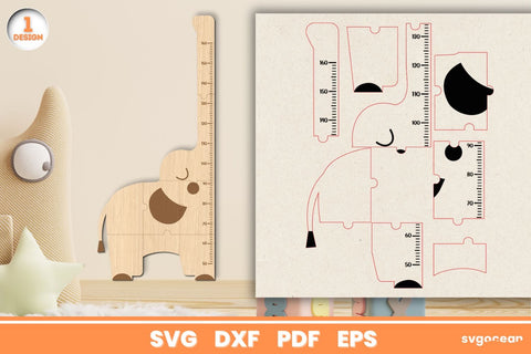 Animals Height Charts Bundle SVG SvgOcean 