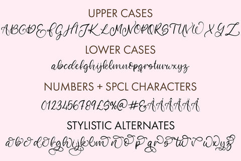 Anjelika A Handwritten Script Font Font Freeling Design House 