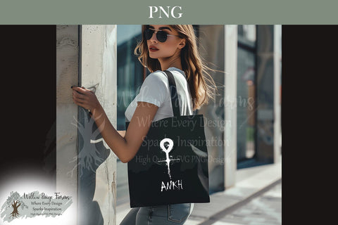 Ankh Symbol | Hand Drawn Symbol of Life, Love & Reincarnation | Digital Download PNG JPG Sublimation Willow Paige Farms 