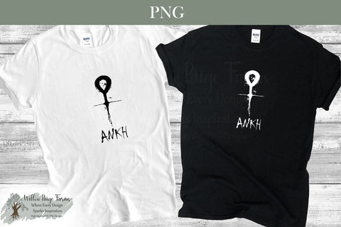 Ankh Symbol | Hand Drawn Symbol of Life, Love & Reincarnation | Digital Download PNG JPG Sublimation Willow Paige Farms 