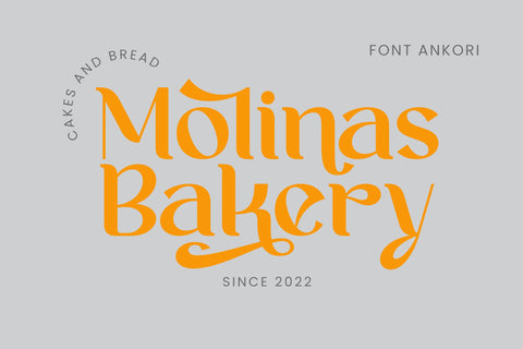 Ankori Font ahweproject 