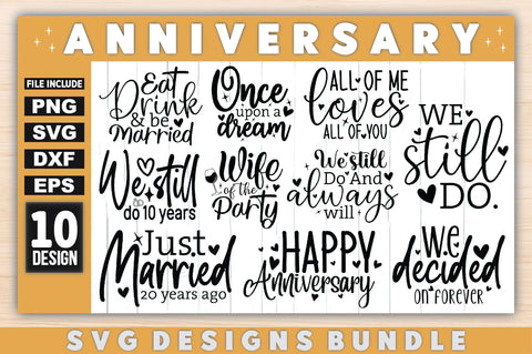 Anniversary SVG Bundle SVG Ariyan 