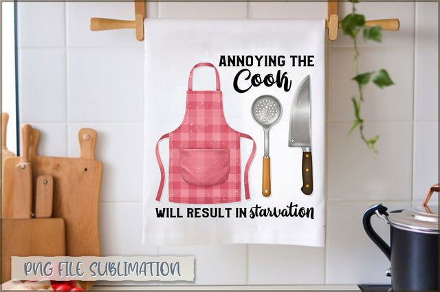Annoying the cook will result in starvation Towel Sublimation Shetara Begum 