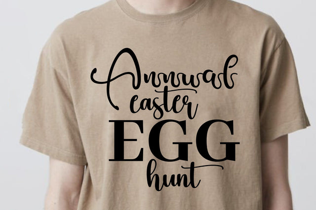 Annual Easter Egg Hunt SVG nirmal108roy 
