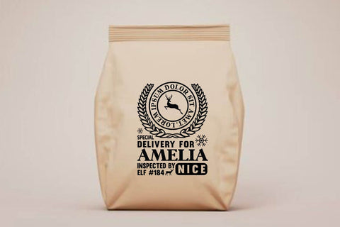 anta express north pole special delivery for Amelia inspected by elf 184 nice SVG Angelina750 