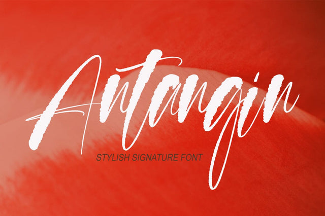 Antangin Font gatype 
