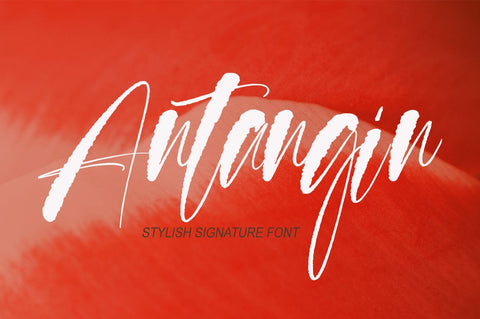 Antangin Font gatype 