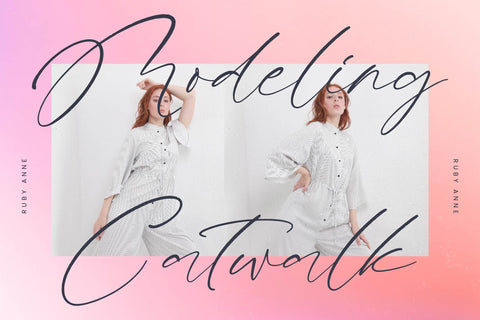 Anthony Smith - Modern Stylish Font Font Letterena Studios 