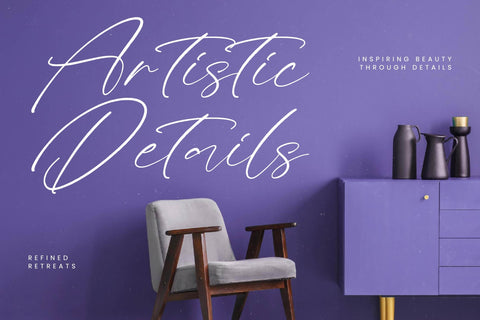 Anthony Smith - Modern Stylish Font Font Letterena Studios 