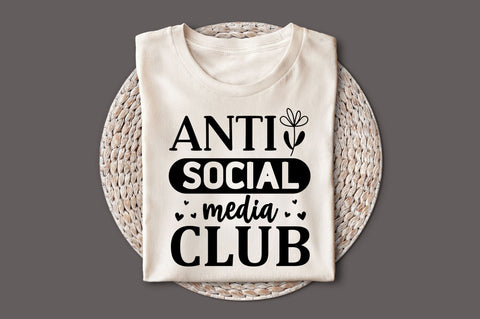 Anti Social Svg bundle SVG Regulrcrative 