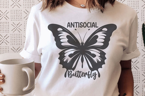 Anti Social Svg bundle SVG Regulrcrative 