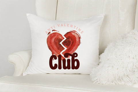 Anti Valentine Club PNG Sublimation Sublimation CraftLabSVG 