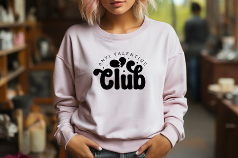 Anti Valentine Club SVG Cut File SVG CraftLabSVG 