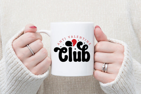 Anti Valentine Club SVG Cut File SVG CraftLabSVG 