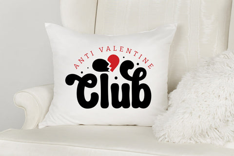 Anti Valentine Club SVG Cut File SVG CraftLabSVG 